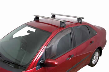 Rhino Rack multifit roofrack on car